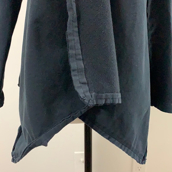 Mama B Structured Cotton Waterfall Blazer - Picture 9 of 13